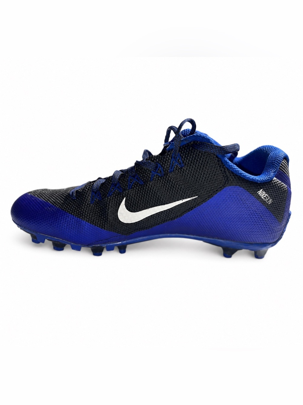 Nike Alpha Men’s Football Cleats Blue & Black Size 12 Athletic PerformanceCleats